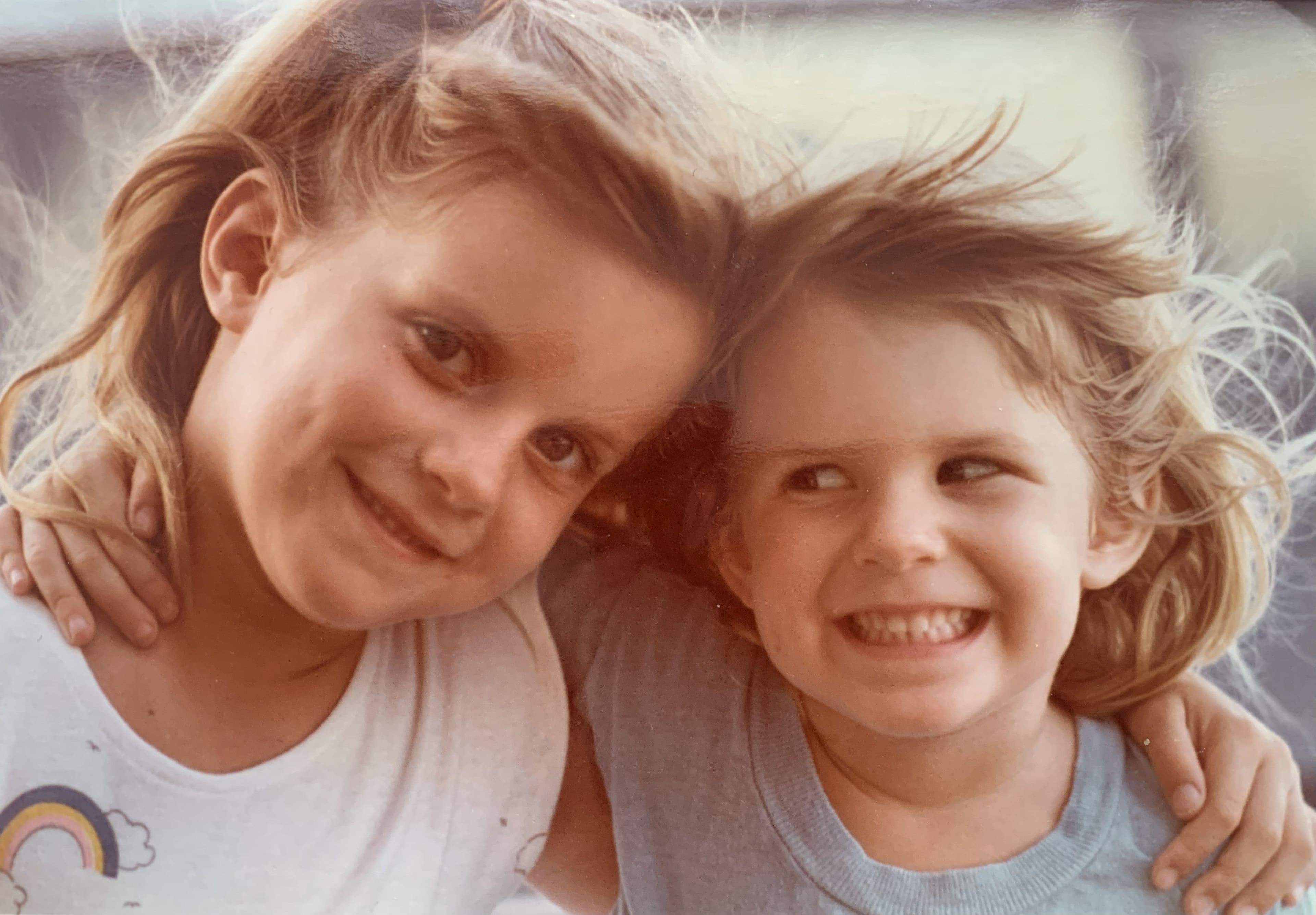 Sisters as young girls