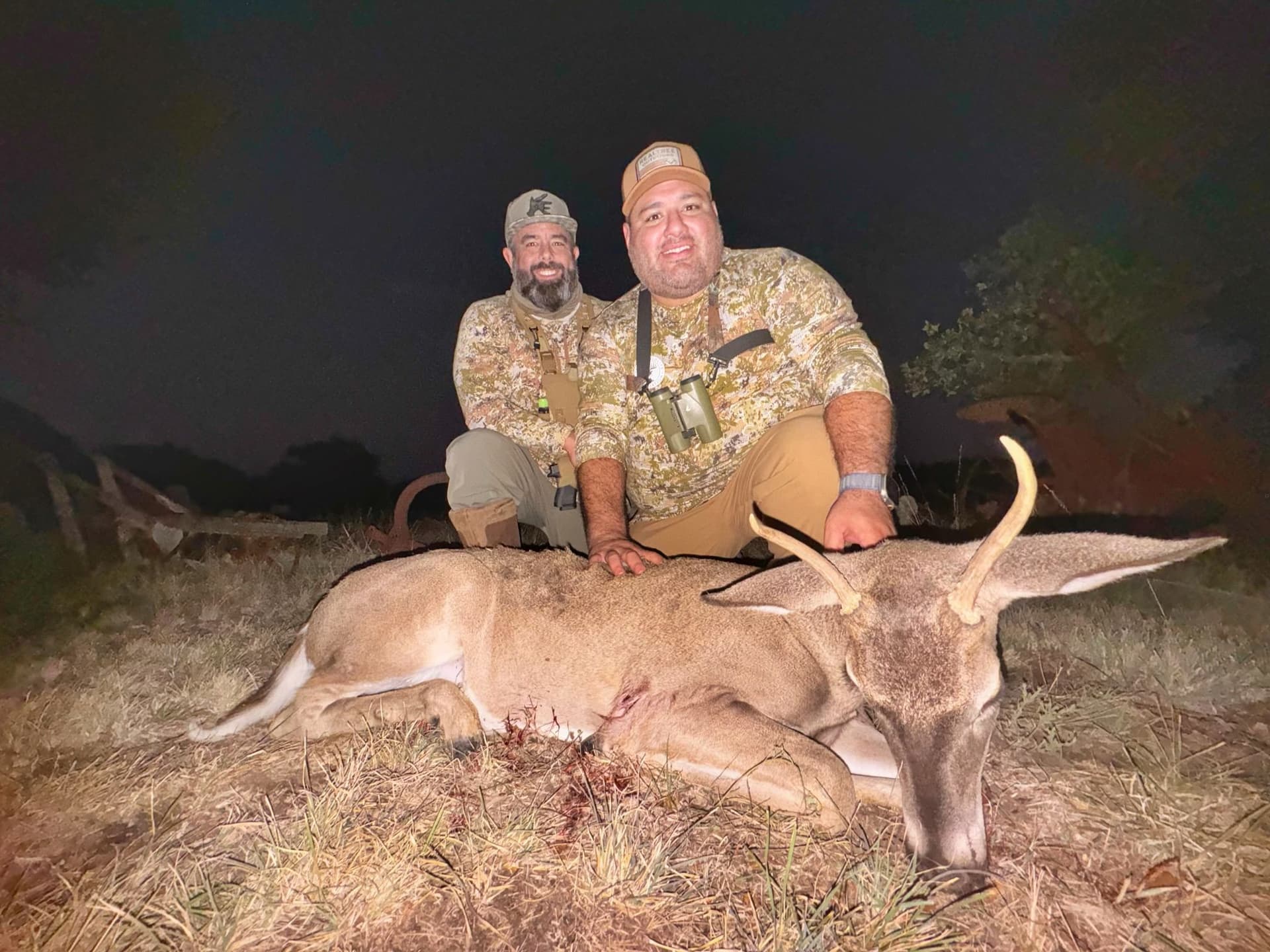 Jeremy Shull mentoring new hunters during an Adult Learn to Hunt Program weekend in Texas